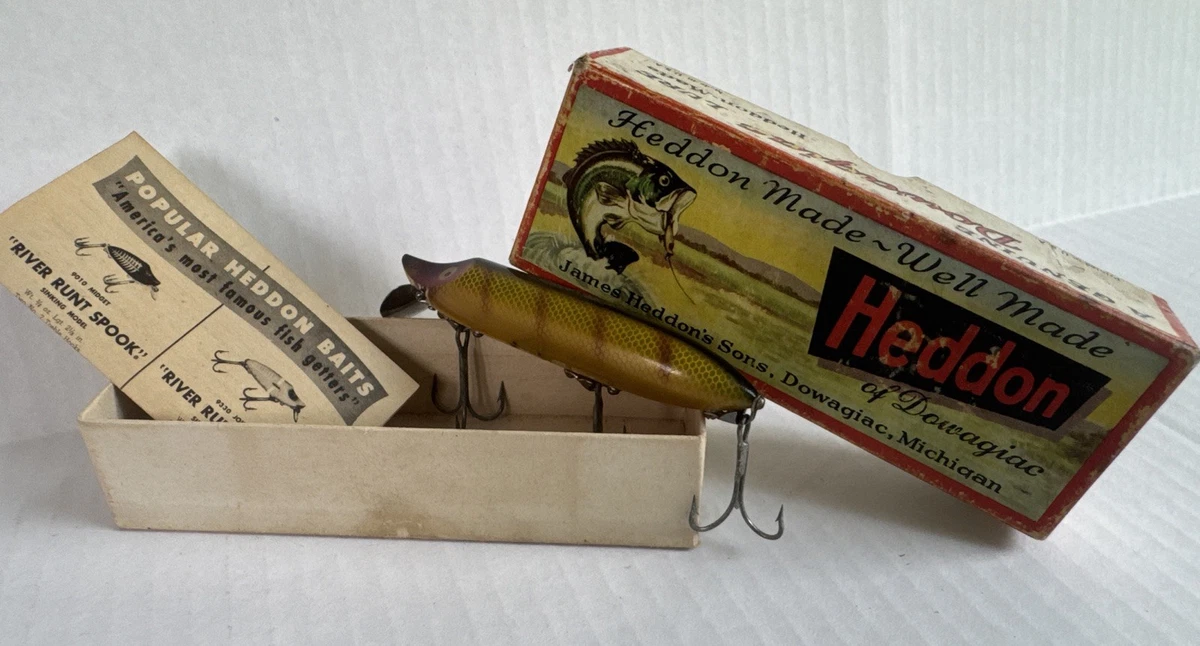 Heddon Vintage Fishing Lures with Original Box for sale | eBay
