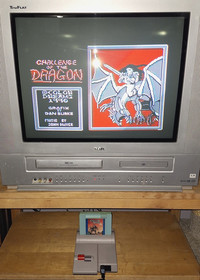 Challenge of the Dragon Nintendo NES Unlicensed Color Dreams Cartridge - Tested