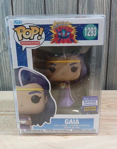Funko Pop! Animation #1293 Captain Planet Gaia W/ Pop Protector