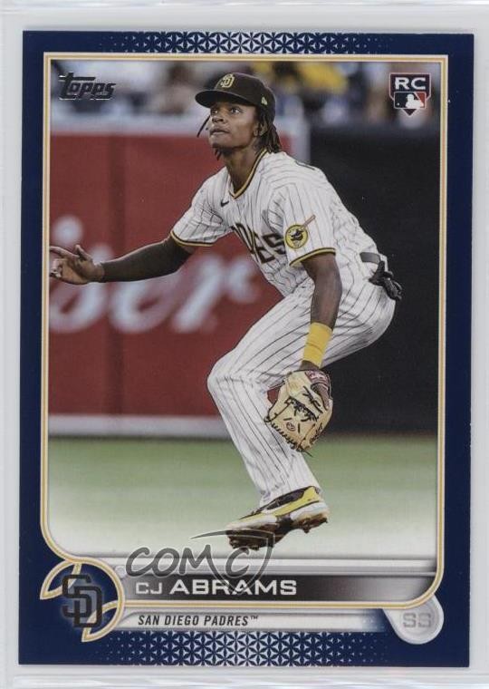 2022 Topps Update Royal Blue CJ Abrams #US34