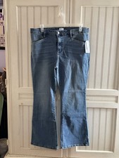 NWT Womens Time  Tru Flare Jeans Size 18 Short