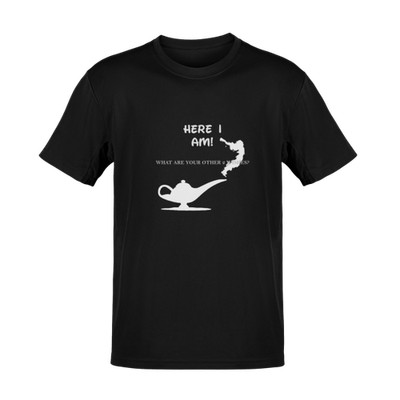 T-Shirt HERE I AM WISHES Shirt Funshirt Geschenk Spruch TS0195U