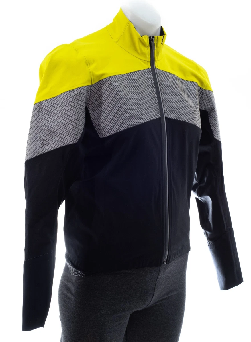 Veste De Pluie Mavic Homme 2XL – Noir/jaune, Softshell Nylon, Cyclisme, Occasion