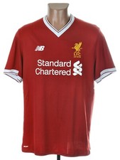 LIVERPOOL 2017/2018 HOME FOOTBALL SHIRT NEW BALANCE SIZE L