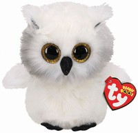 Ty 36305 PlüSchfigur Beanie Boos - Eule Austin, 15 Cm