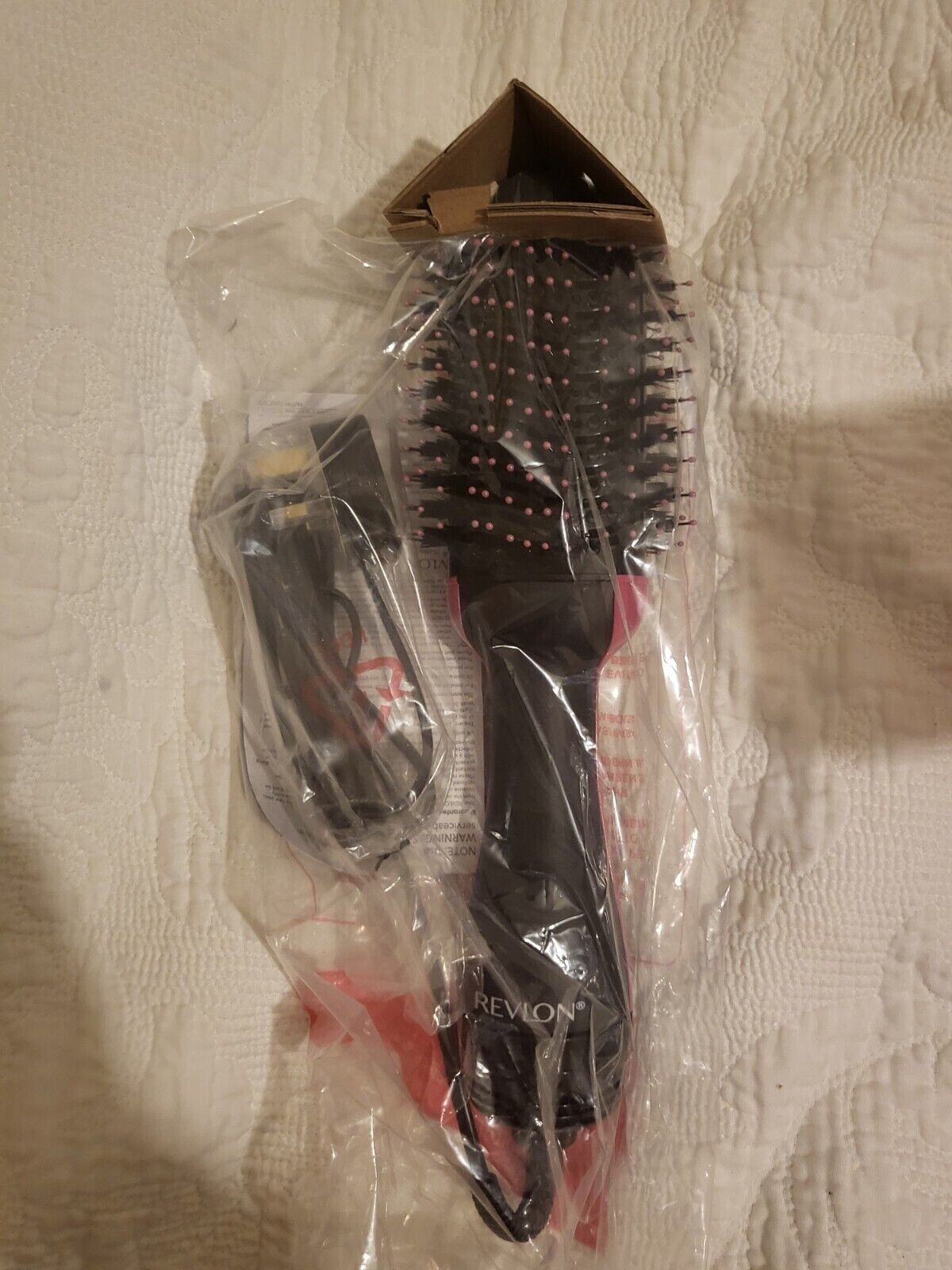 *NEW* Revlon Blow Dryer Brush Model RVDR5282 Pink Black Cool Low And