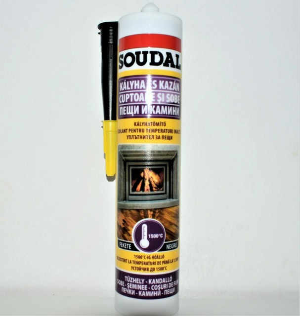 Black High Temperature Heat Resistant Silicone Sealant Envirograf
