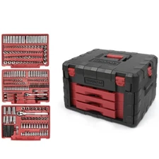 WORKPRO 450-Piece Mechanics Tool Set Professional Tool Kit w/Heavy Duty Case Box