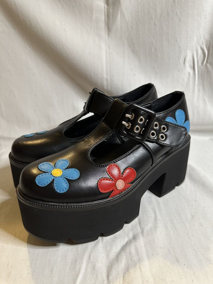Platform buckle shoes outlet