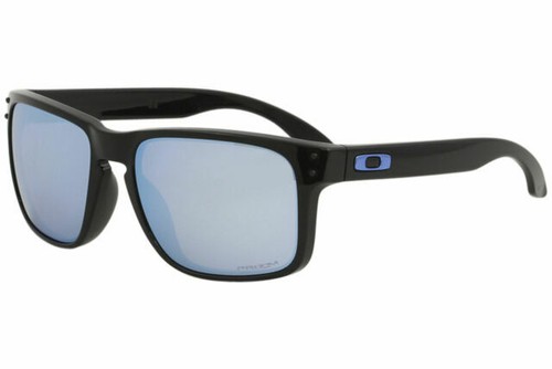 Oakley OO9102-9102C1-55 Holbrook PRIZM 55 mm Polished Sunglasses - Black - Picture 1 of 1