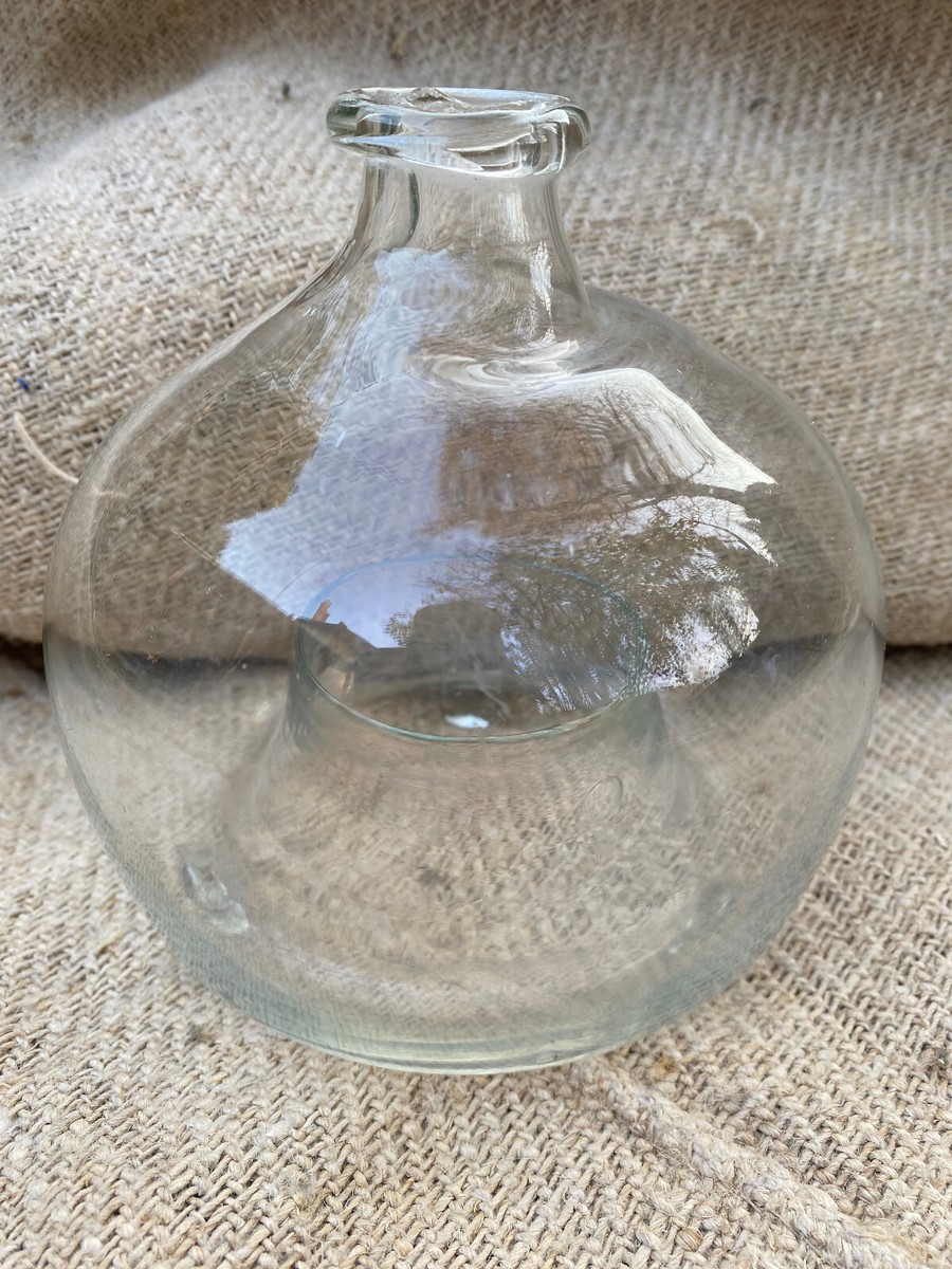 Antique glass fly catcher, Fly-trap, nice shape, rustic glass | eBay