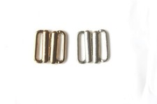 Chiusura Bikini 15 MM Chiusure Bikini Metallo Argento Oro