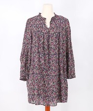 NWT J.CREW $128 Floral Button-up Mini Dress in Sunny Meadow Size M