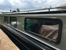 NEW Double Glazed Thermal Break 48" x 18" Fully Opening Narrow Boat Windows