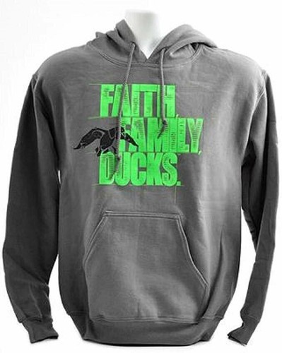 Faith Family Duck Dynasty Commander Pullover Hoodie Sweatshirt Adult 2XL 50-52