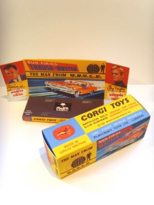 CORGI 497- MAN FROM UNCLE 'THRUSH BUSTER'- Display/ Reproduction