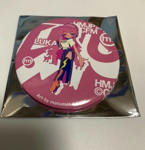 Megurine Luka Hatsune Miku Japan Tour 2023 Thunderbolt Big Badge 7cm aaa - Picture 2 of 2