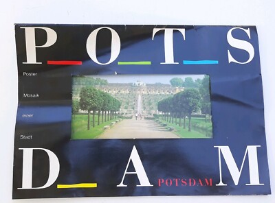 Von 1986 Postermappe 12 Fotos Potsdam Sanssouci Babelsberg usw. 57x 40cm DEWAG 