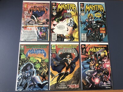 Ultraverse Mantra #1 #4 #5 #11 #12 #13 Malibu Comics