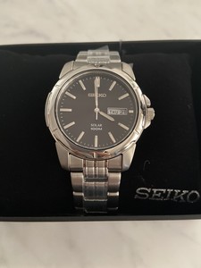 solar day date watch