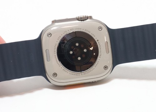 Apple Watch Ultra Titanium Case 49mm (GPS + Cellular) MQET3LL/A - Midnight Ocean - Afbeelding 8 van 12
