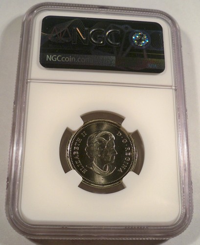 2005 P CANADA 25c ALBERTA 100th ANNIVERSARY NGC MS68 QUARTER - Picture 2 of 3