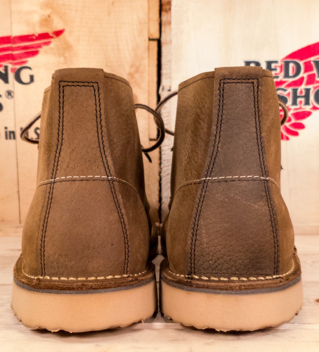 Red Wing 3327 Roughneck Chukka Boots Size 11D | eBay