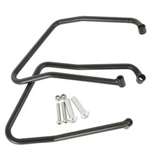 Black Saddlebag Support Bracket for Harley-Davidson XL 1200 C Custom 10-10