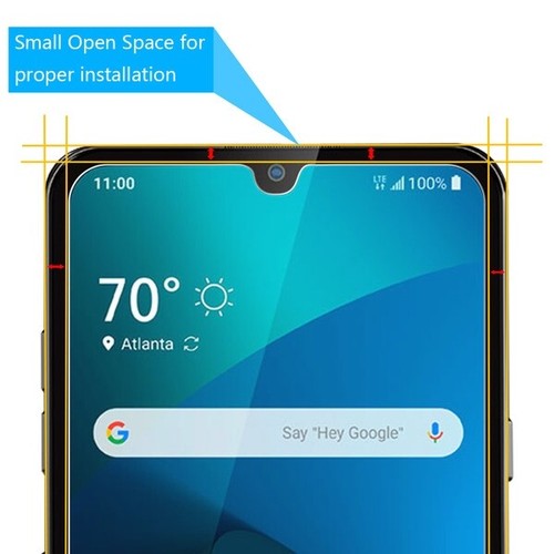 For LG Harmony 4 Screen Protector Tempered Glass Premium Shockproof Guard Clear - Picture 3 of 9
