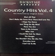 3017 COUNTRY    BACKSTAGE KARAOKE   CDG LOT VA