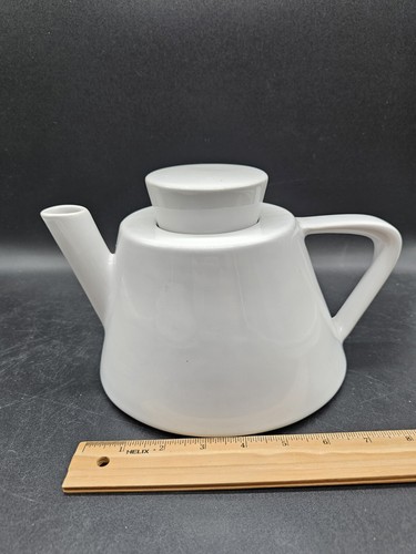 Ikea Modernist Minimalist Swedish Off White Teapot #15199 MCM Contemporary - Picture 10 of 10