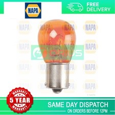 Fits Ford Vauxhall 10x Amber Indicator Light Bulbs 581 12V 21W Front Rear NAPA