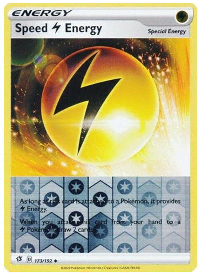 Pokemon - Speed L Energy - 173/192 - Reverse Holo - Rebel Clash - NM/M- NEW