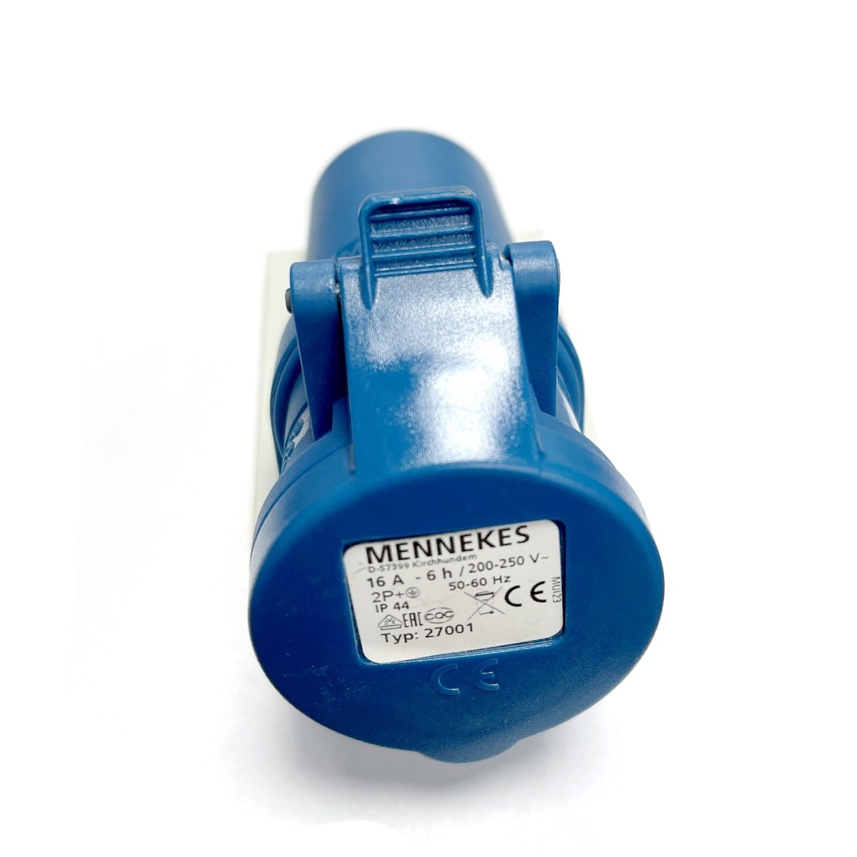 Mennekes Power Lock Connector Plug D-57399 Type 27001 16A 200-250V