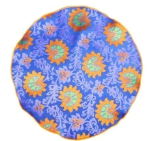 Lord R Colton Masterworks Pocket Round Turin Coastal Blue Silk - $75 Retail New