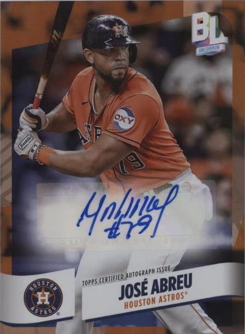 2024 Topps Big League - José Abreu #BEF-JAB - 1 of 1