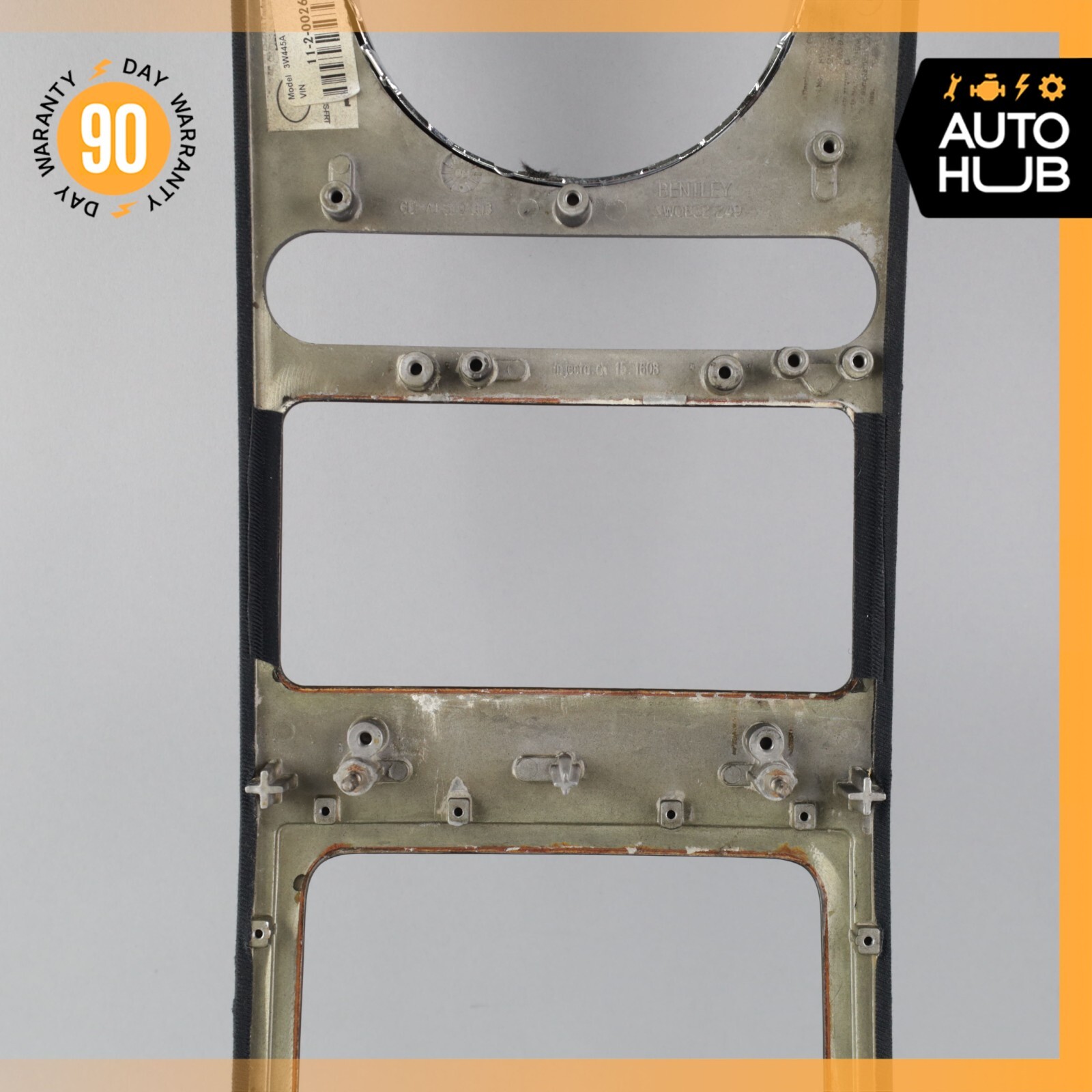 03-13 Bentley Continental GTC GT Center Console Shifter Trim Bezel Wood OEM 52k