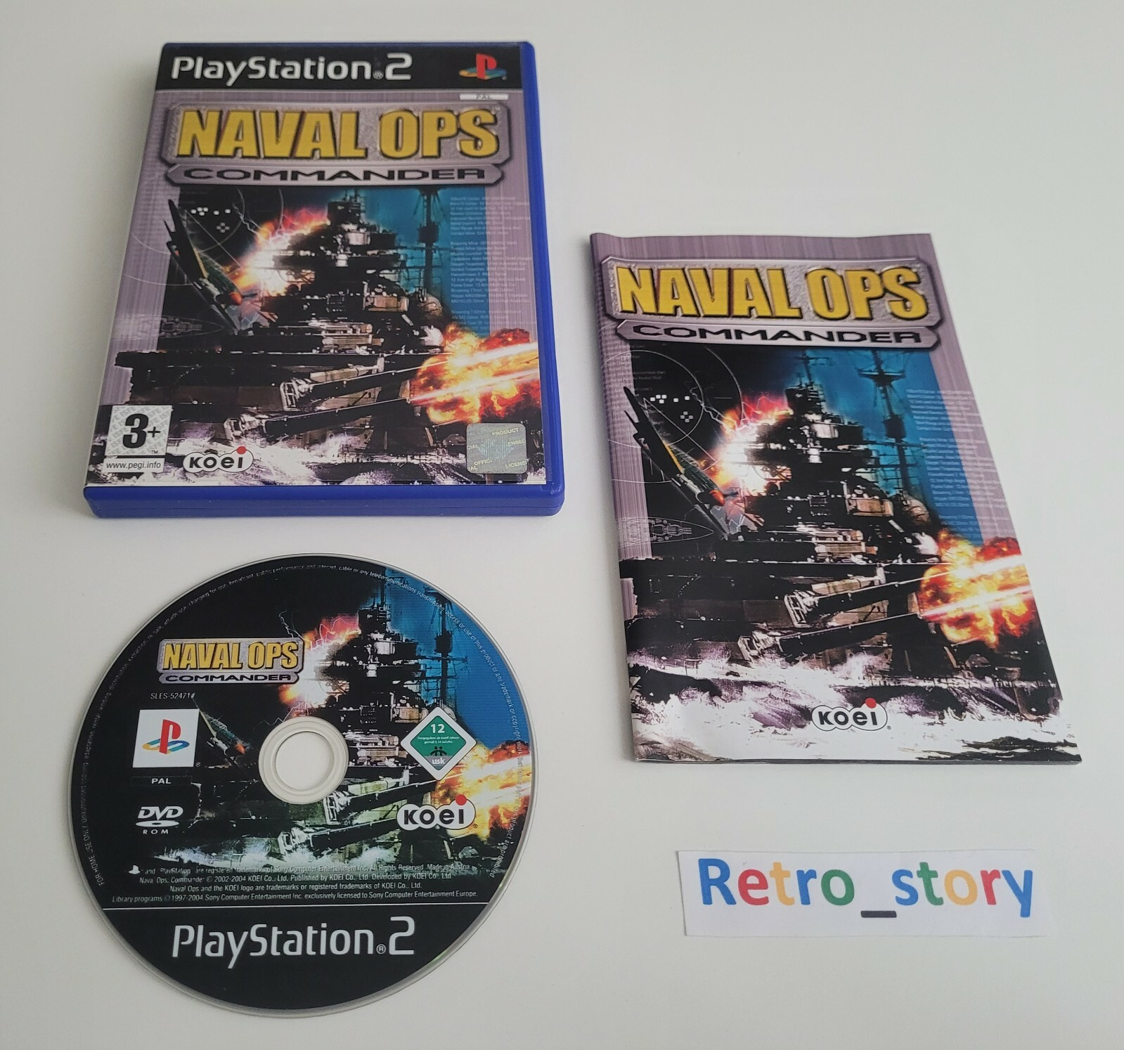Sony Playstation PS2 - Naval Ops : Commander - PAL