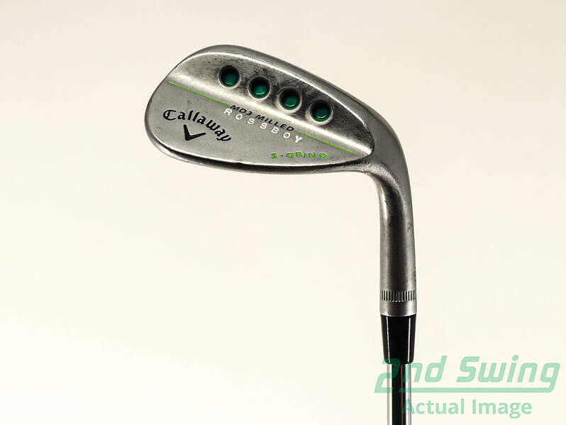 Callaway MD3 Milled Chrome 56° S-Grind Sand Wedge Right Hand Steel Shaft 36in