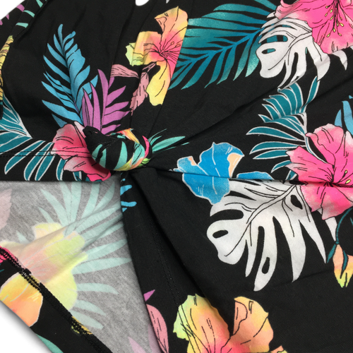 Justice Girls Knot Front Tank Cover Up Dress 7/8 SMALL Summer Tropical NWT - Picture 9 of 13