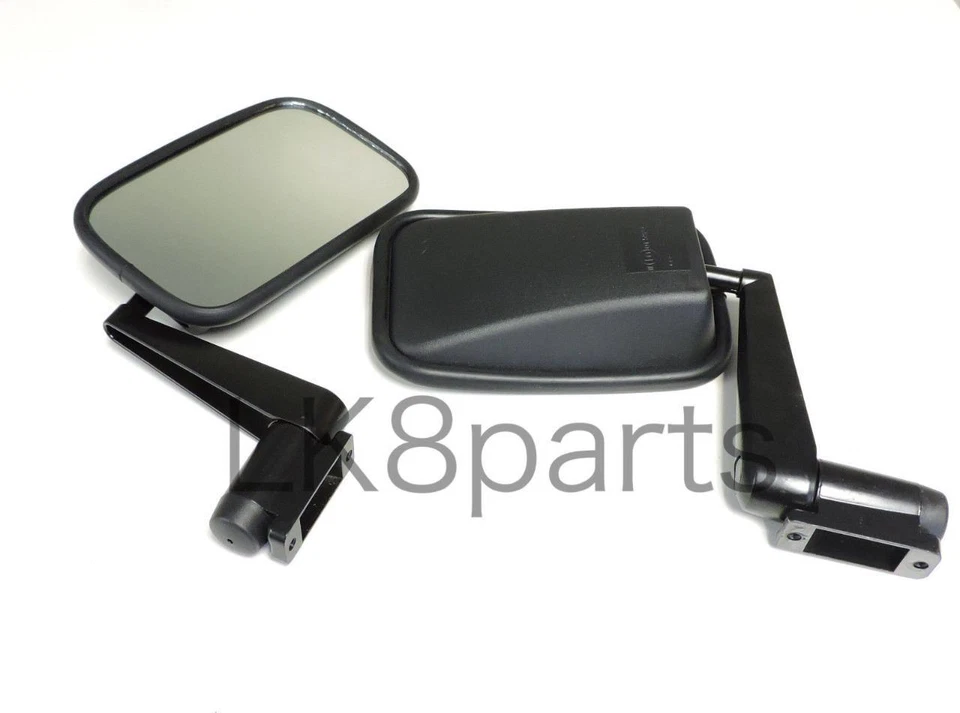 Juego de 2 espejos retrovisores y brazos Land Rover Defender 90 110 MTC5217 nuevos Foto 4 de 4