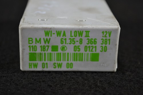 BMW E36 Steuergerät Scheibenwischer WI-WA LOW II 61.35-8366381 8366381 (#762)