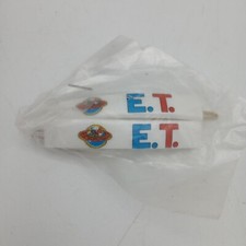 E.T. Barrettes Plastic Hair Clips Set Of Two White Vintage Retro Movie New