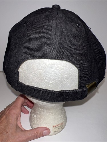 Western Pacific Pulp and Paper Logo Hat Cap Black w Green Strap Buckle Otto - Picture 5 of 9