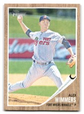 Alex Wimmers 2011 Topps Heritage Minor League TWINS #48 Ft Myers Miracle