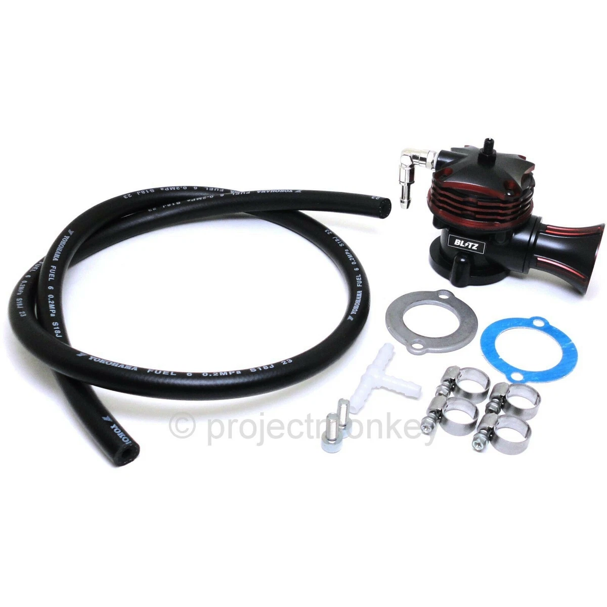 Blitz 70639 Super Sound BR Universal Fitment Blow Off Valve Kit