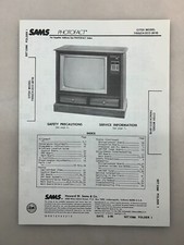 Citek 7455 Service Manual Sams Photofact Free Shipping