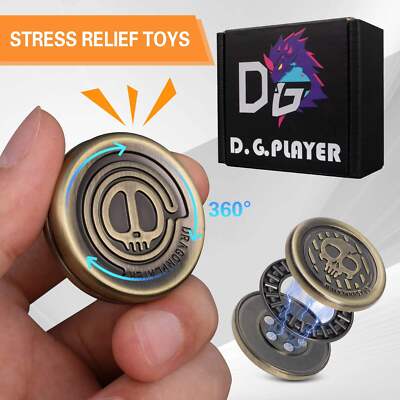 Metal Fidget Toys Adults Haptic Toy Fidget Slider, Stress Anxiety