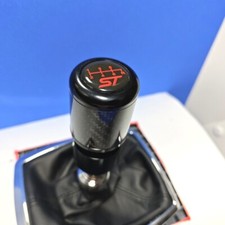 BLACK CARBON ST 6 WEIGHTED SHIFT GEAR KNOB for FOCUS MK2 MK3 MK4 FIESTA 1.5T 2.3