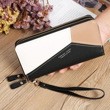 Large Wristlet Wallet Women Leather Phone Bags Clutch Purse Mini Handbag Gifts